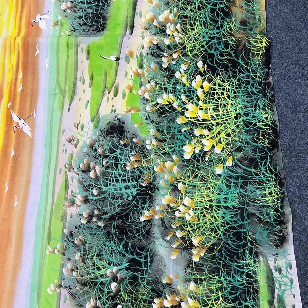 国画纯手绘作品欣赏