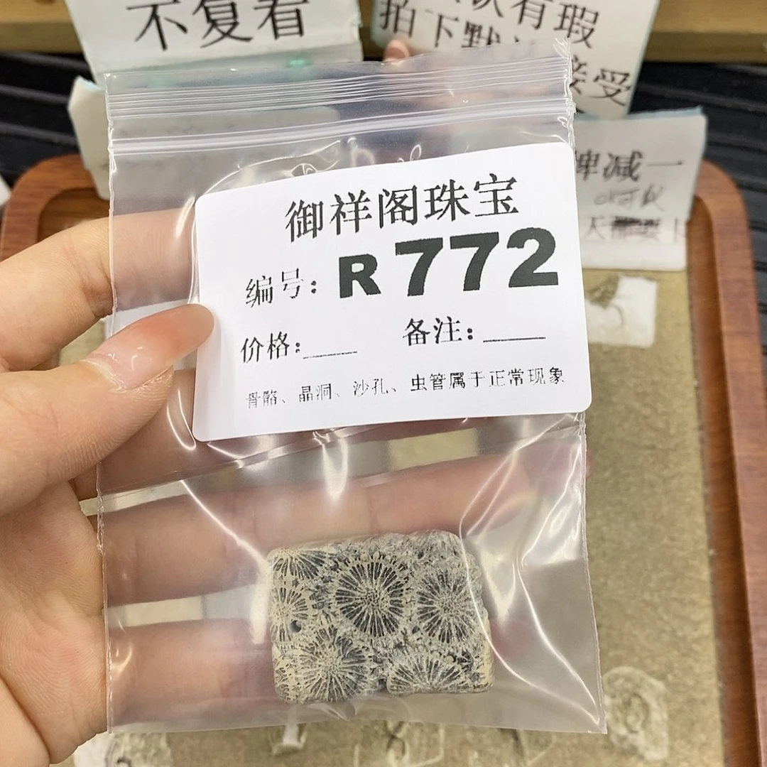 硅化珊瑚（珊瑚玉）未镶嵌颈饰番**王