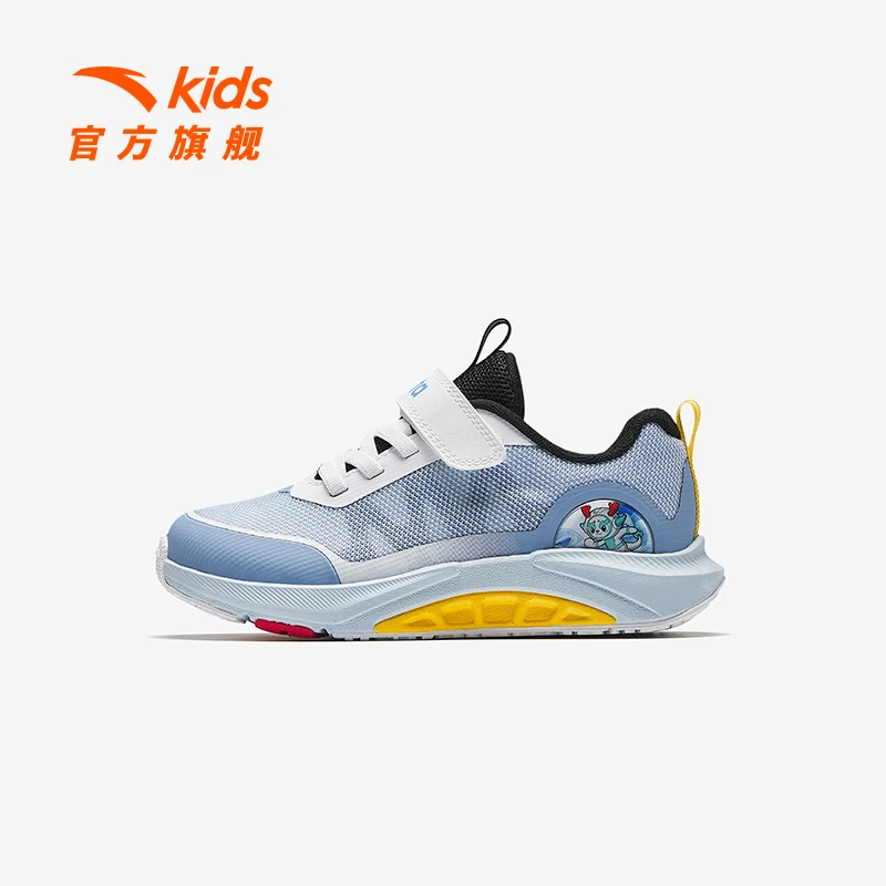 商场同款|安踏儿童男小童足弓跑鞋2025夏季透气防滑耐磨