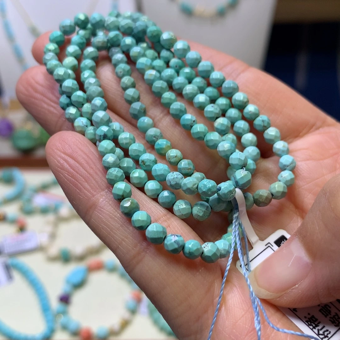 绿松石未镶嵌项链