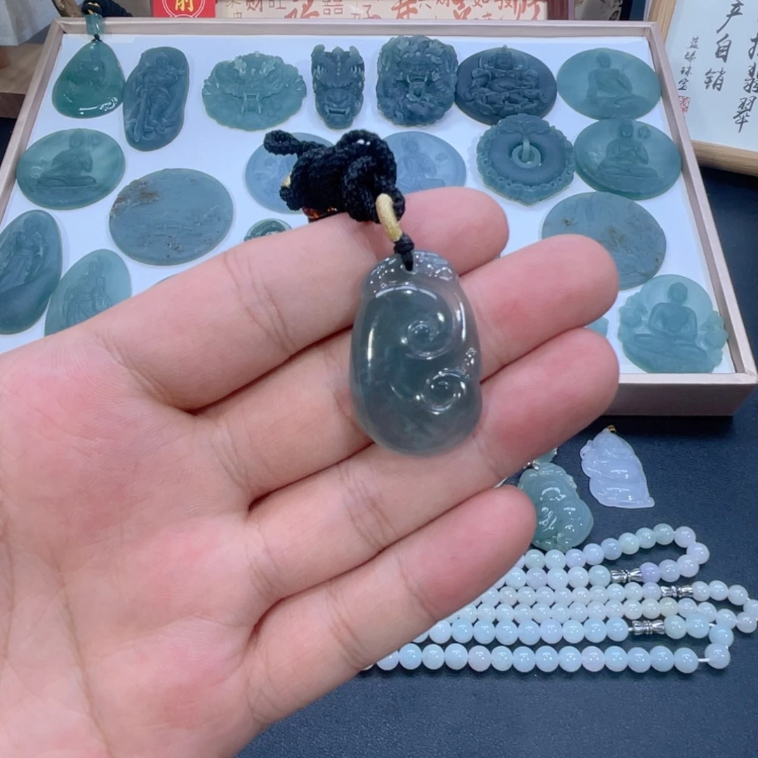 未镶嵌挂件翡翠翡翠