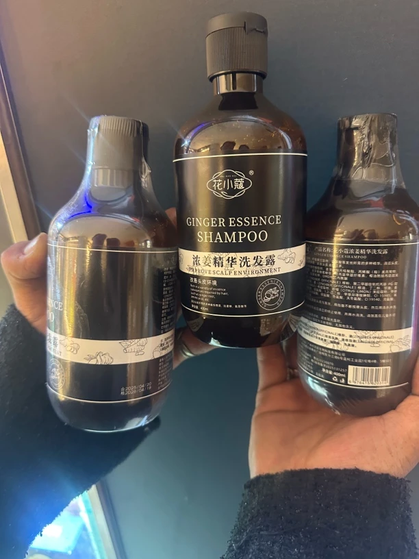 小寇浓姜精华洗发露拍一发4瓶