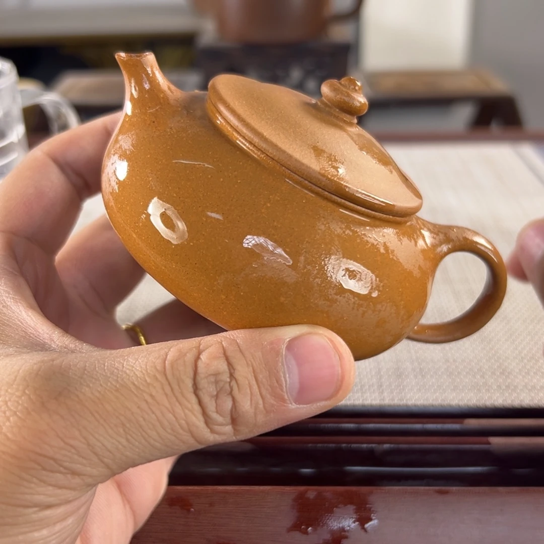 紫砂微瑕茶壶五礼盒无证书