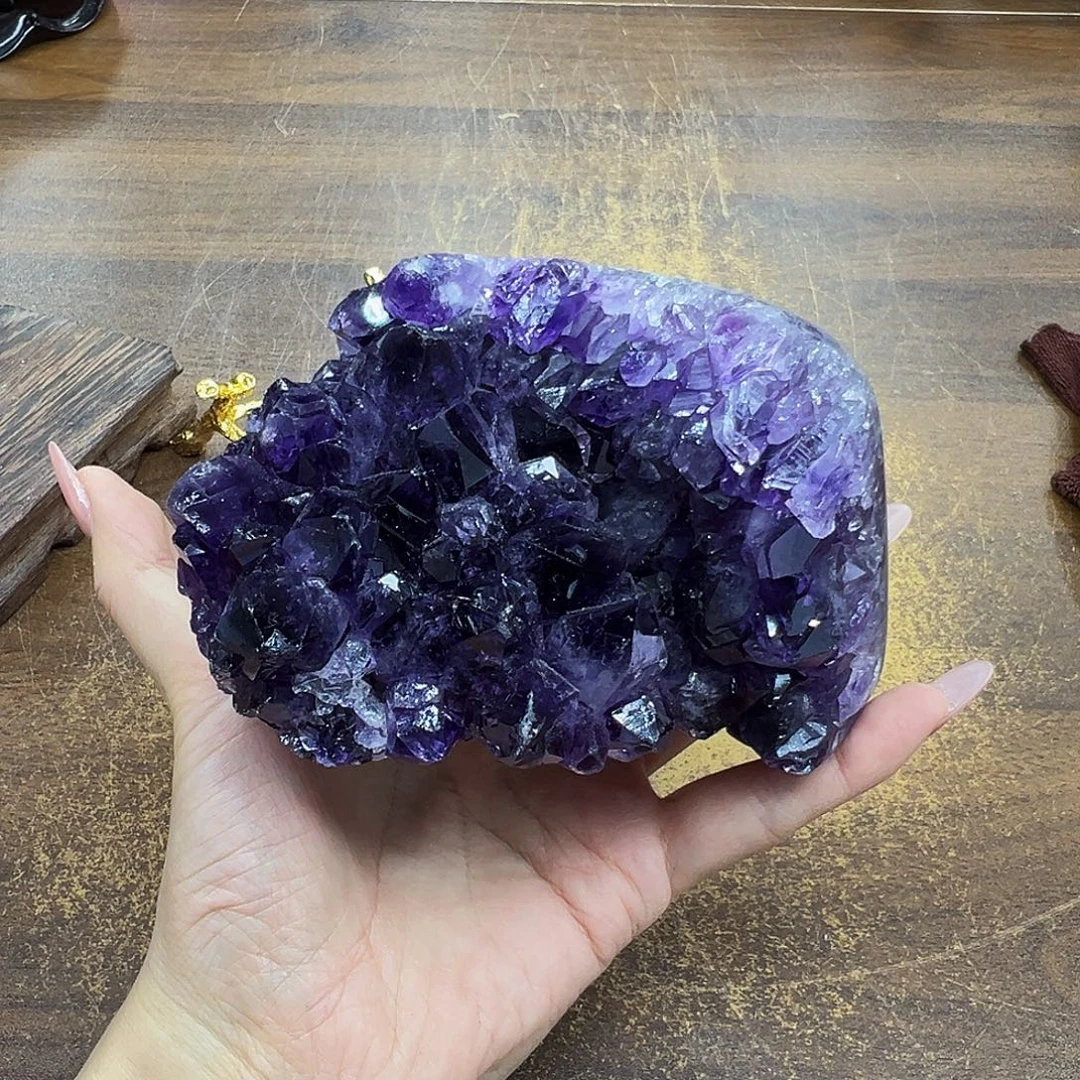 摆件未镶嵌紫晶福利