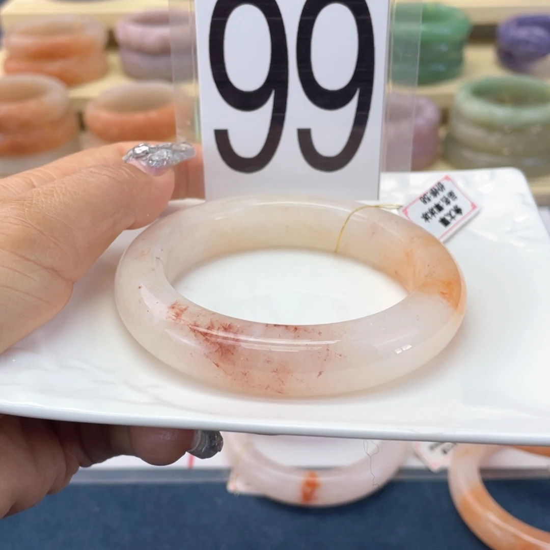 石英质玉未镶嵌手镯