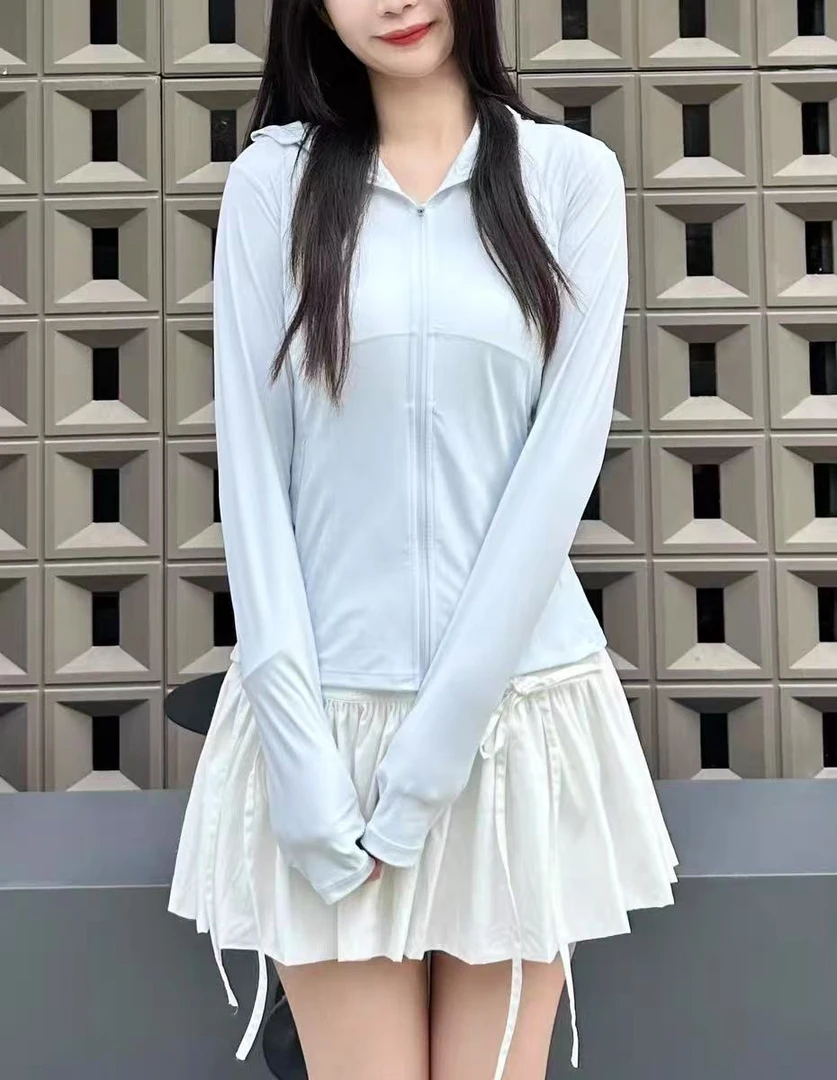 夏日凉爽冰丝防晒衣