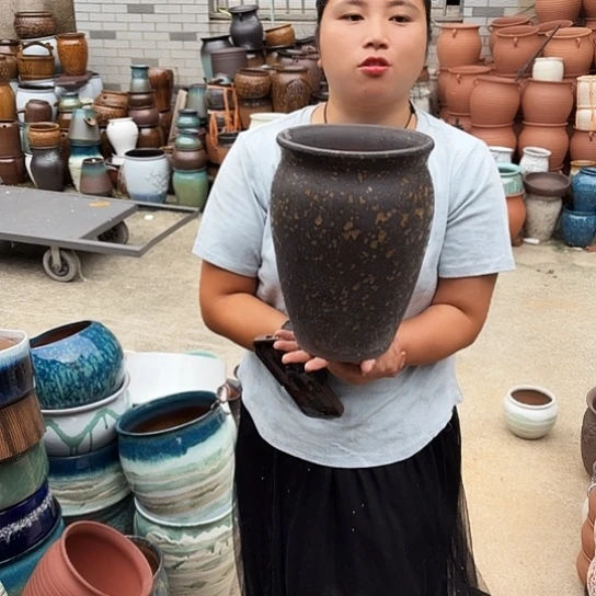 口20高29瑕疵一个盆子。