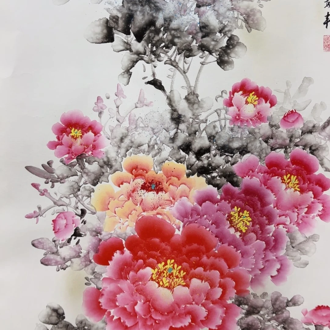 国画QA原创山水作品！带证书！限购一单