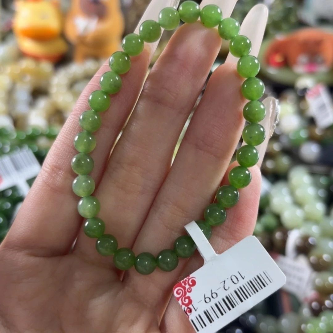 和田玉未镶嵌手链162