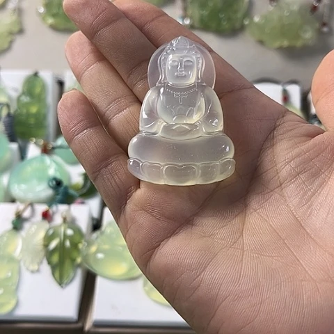 未镶嵌蛇纹石玉颈饰