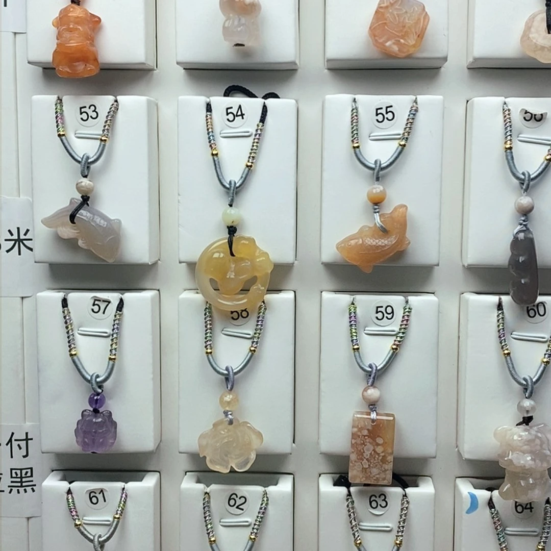 石英质玉吊坠(不含链)未镶嵌D**r