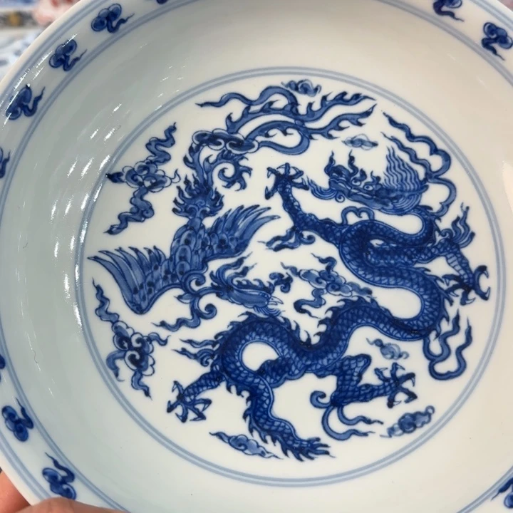 【闪购商品】单*环景德镇手工手绘陶瓷