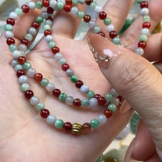 翡翠足银镶嵌吊坠(不含链)天然缅甸翡翠a货