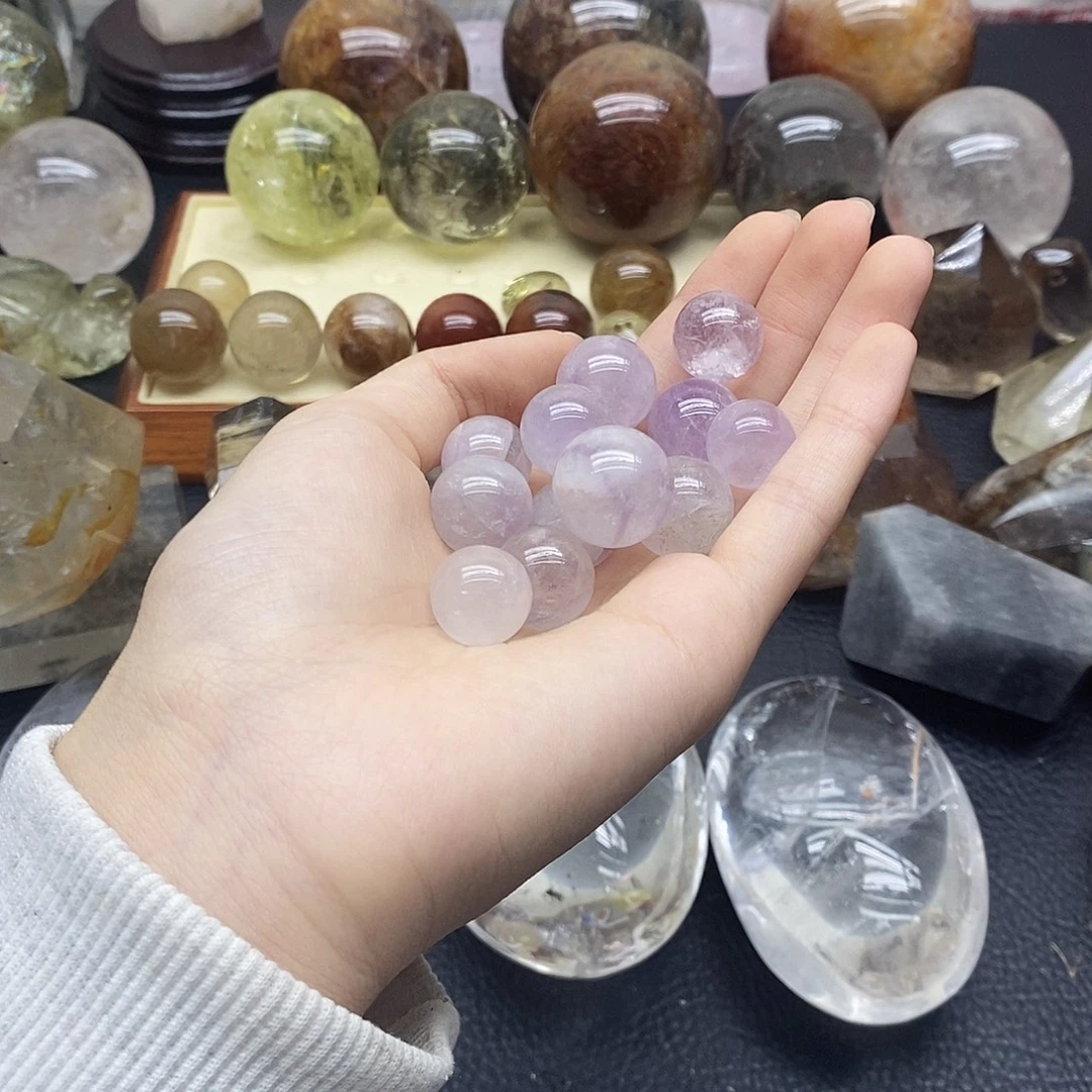 未镶嵌水晶珠宝半成品91水晶石