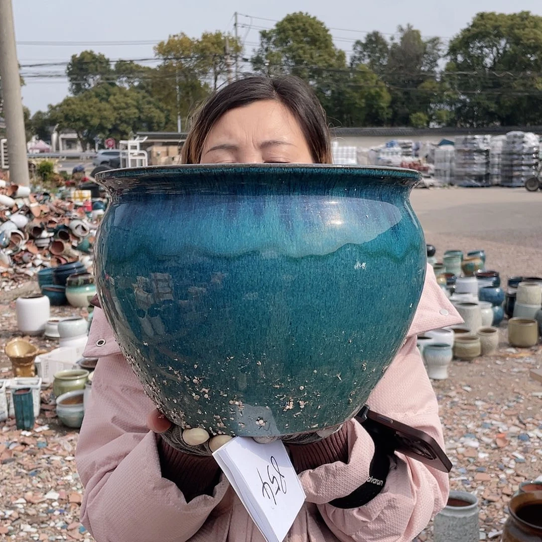 红陶王嫂花盆直播0309-854瑕疵