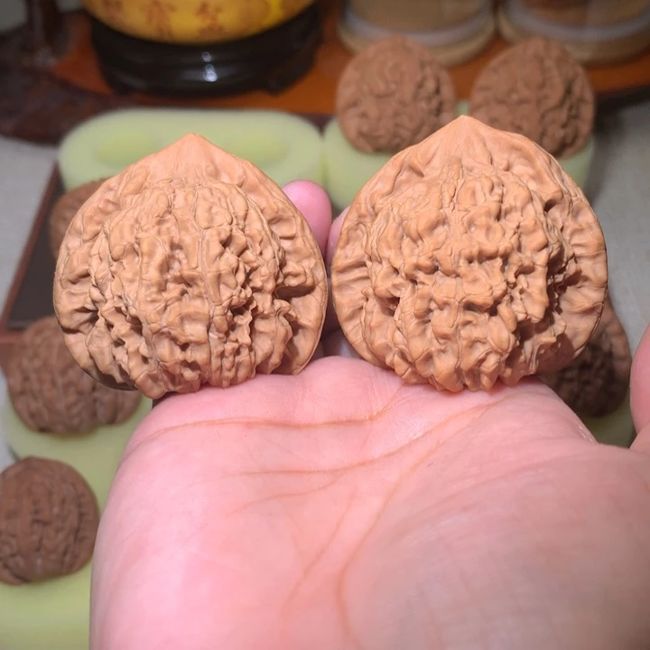 文玩核桃把件官帽