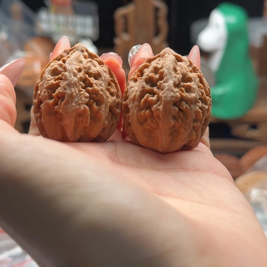 文玩核桃把件关东木子楸百核35