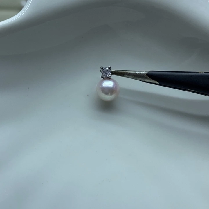 海水珍珠银S925镶嵌吊坠(赠链)多样性发货发其一16