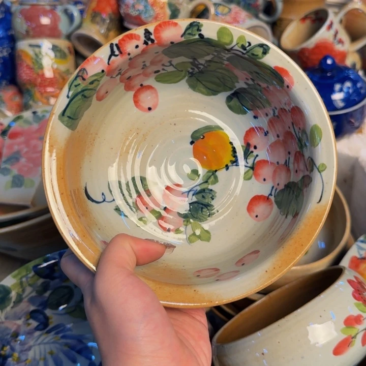 瓷片景德镇陶瓷手工手绘