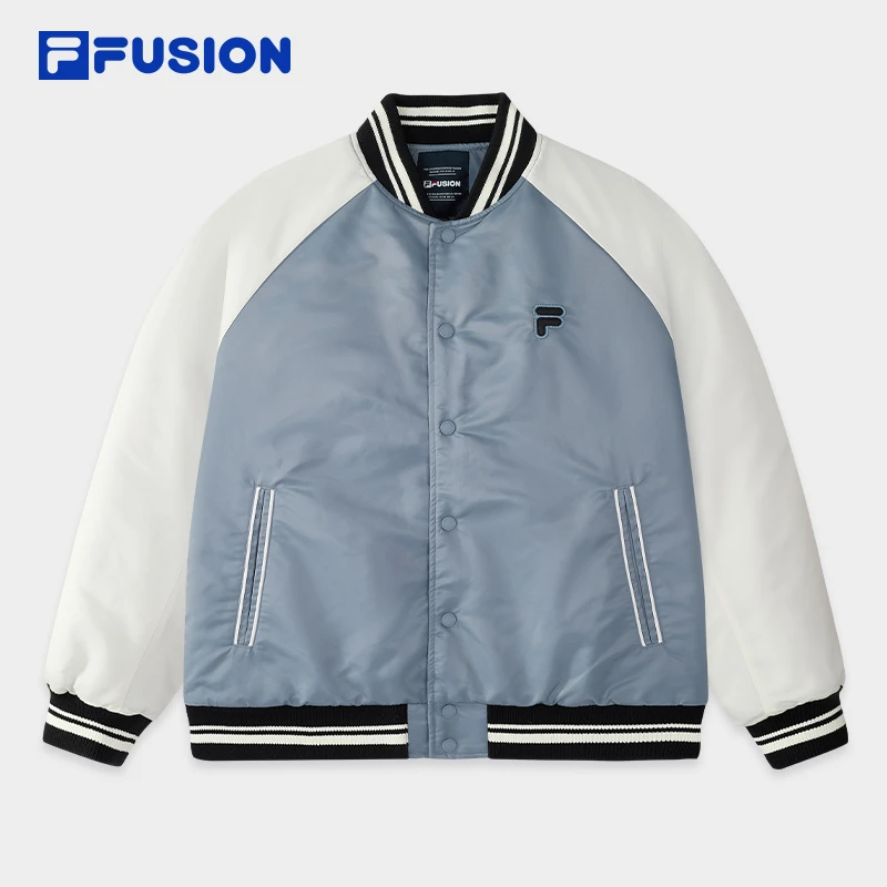 FILA斐乐冬季保暖户外运动棒球服情侣款潮流宽松棉服T11U446908F