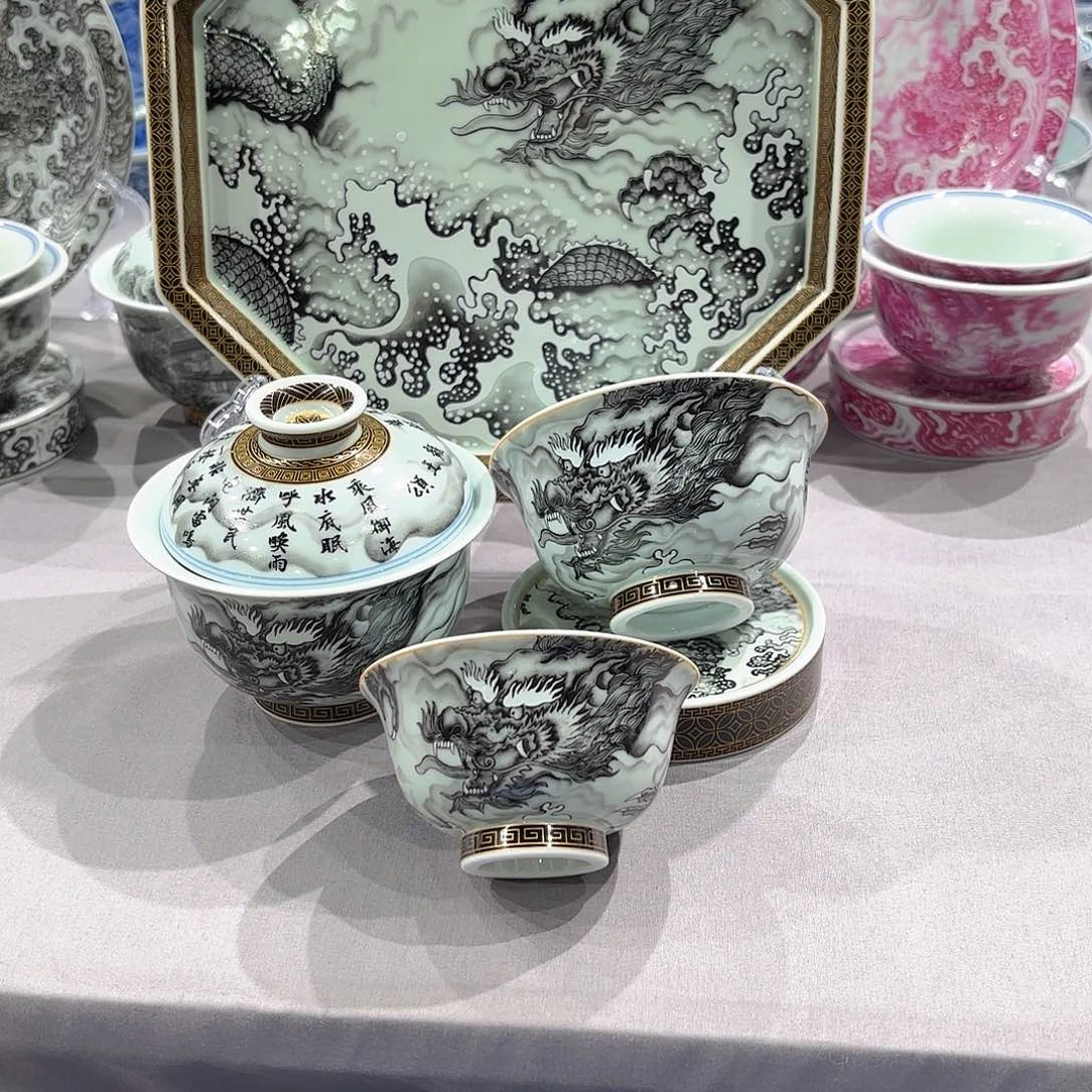 瓷片景德镇瓷器精品展示