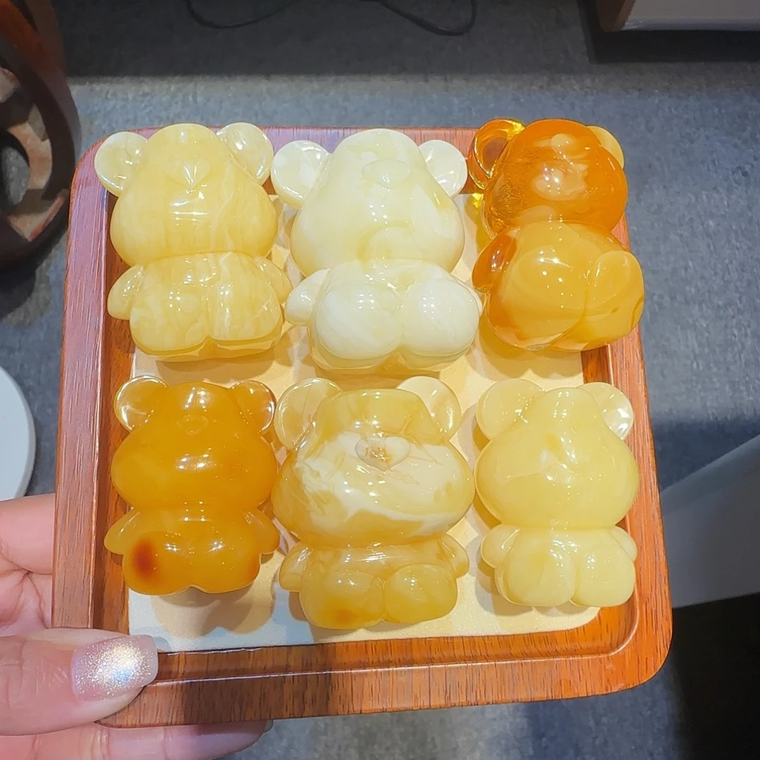 琥珀未镶嵌珠宝奇石