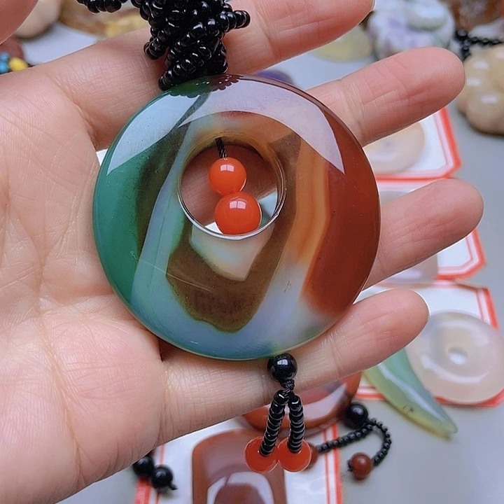 【闪购商品】未镶嵌玛瑙/玉髓珠宝半成品悟*缘