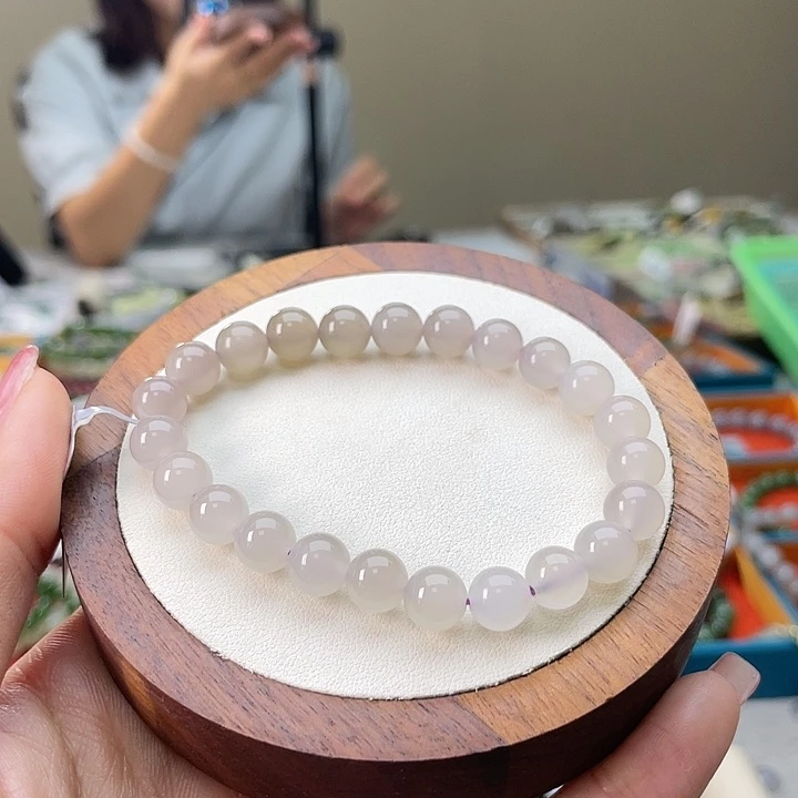 和田玉未镶嵌手链A76卡8