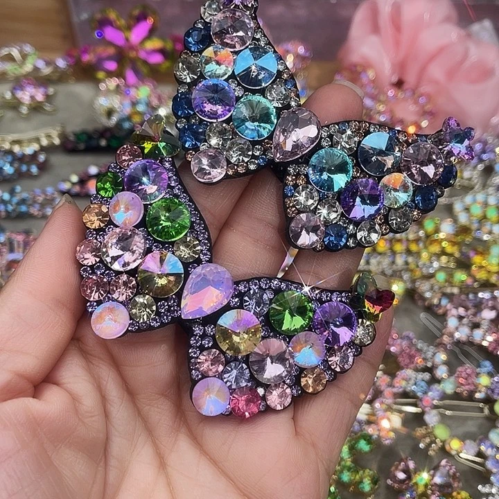 皮质铁合金蝴蝶夹