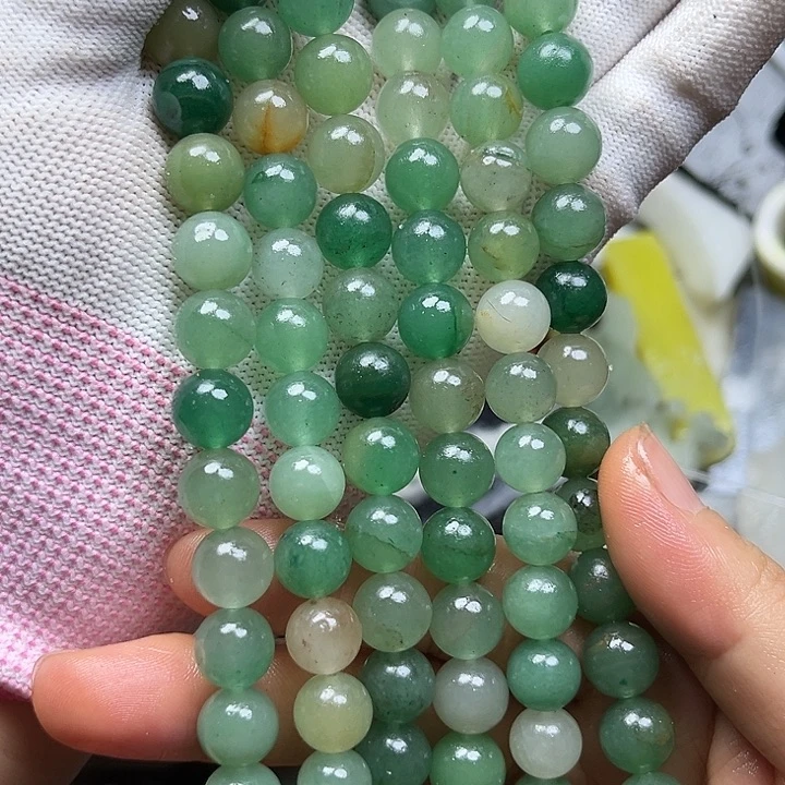 未镶嵌透闪石质玉珠宝奇石发3条