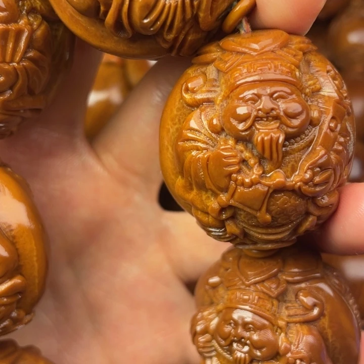 今***伴橄榄核吊坠橄榄核