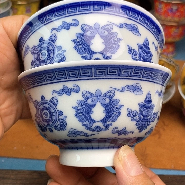 景德镇陶瓷藏式茶碗