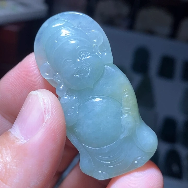 翡翠颈饰未镶嵌好