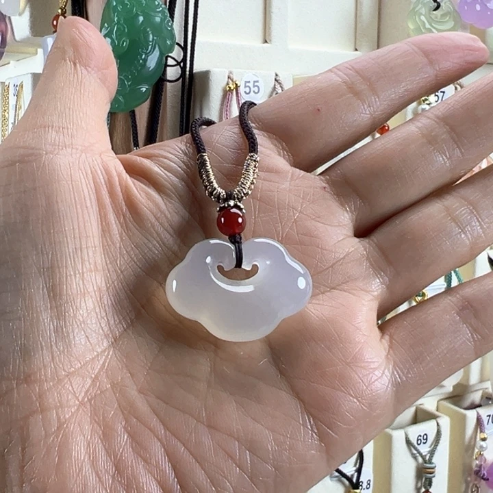 玛瑙/玉髓未镶嵌颈饰宝***奶