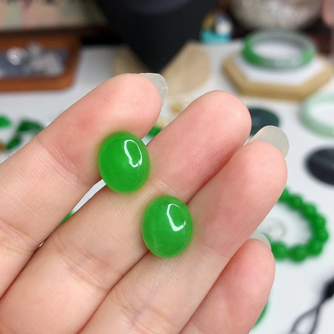 翡翠未镶嵌颈饰非A234