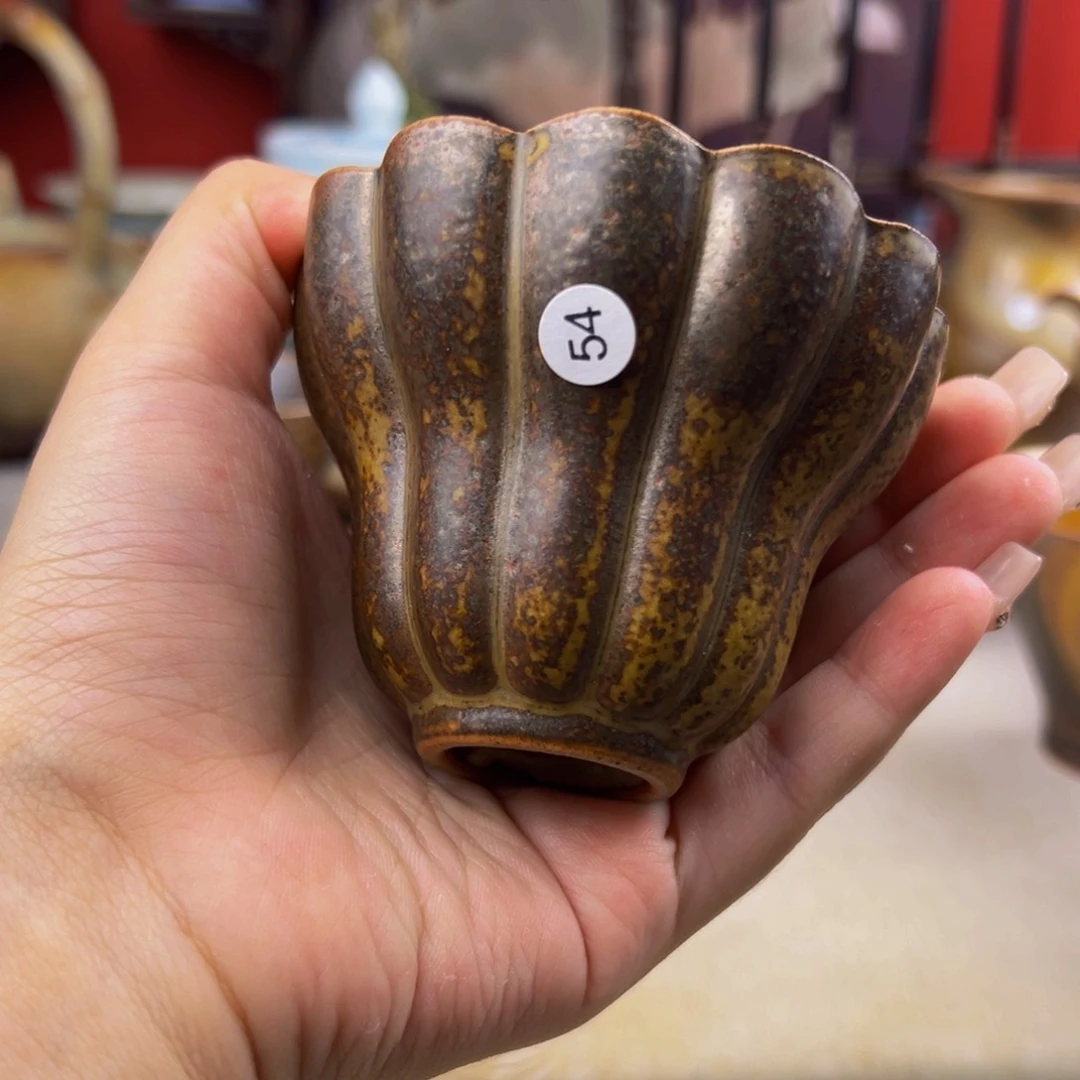 杯纯手工柴烧主人杯