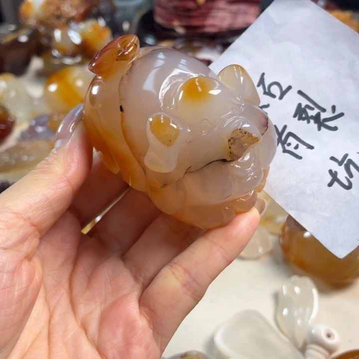 未镶嵌吊坠(不含链)玛瑙/玉髓