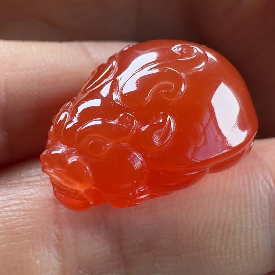 南红玛瑙未镶嵌龙龟