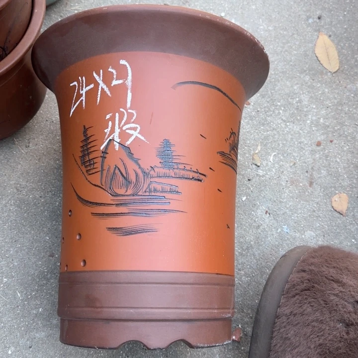 紫砂花盆特价清仓