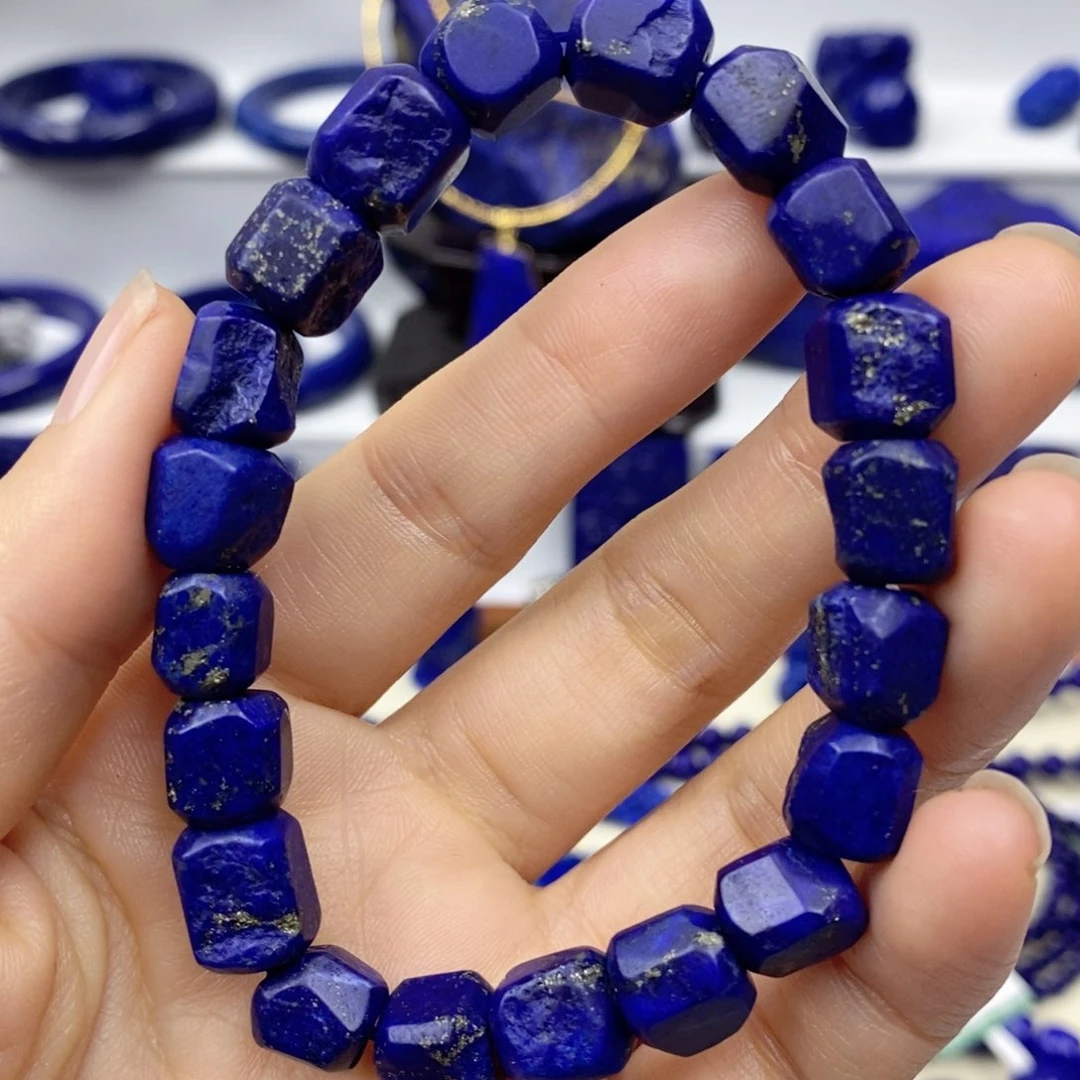 青金石手链未镶嵌