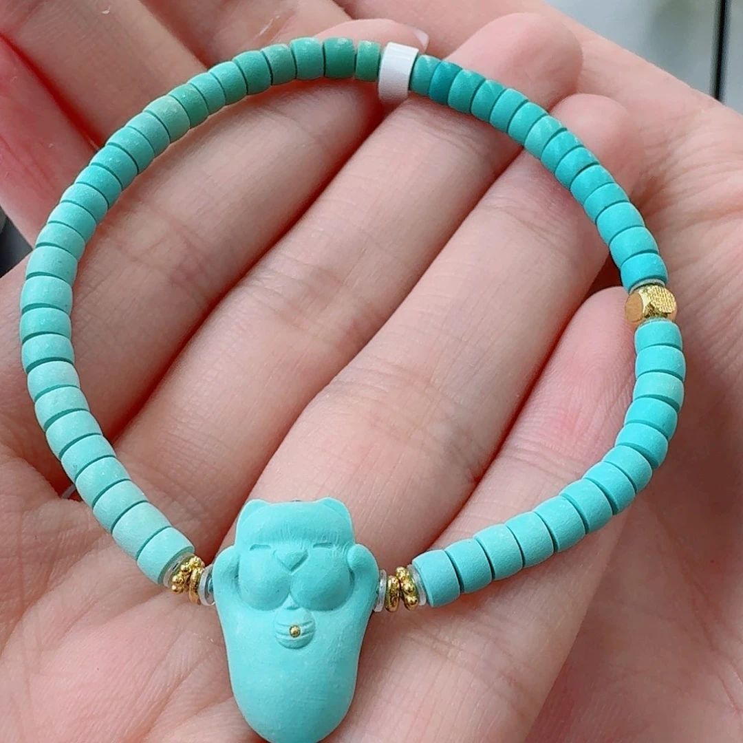 未镶嵌绿松石珠宝奇石