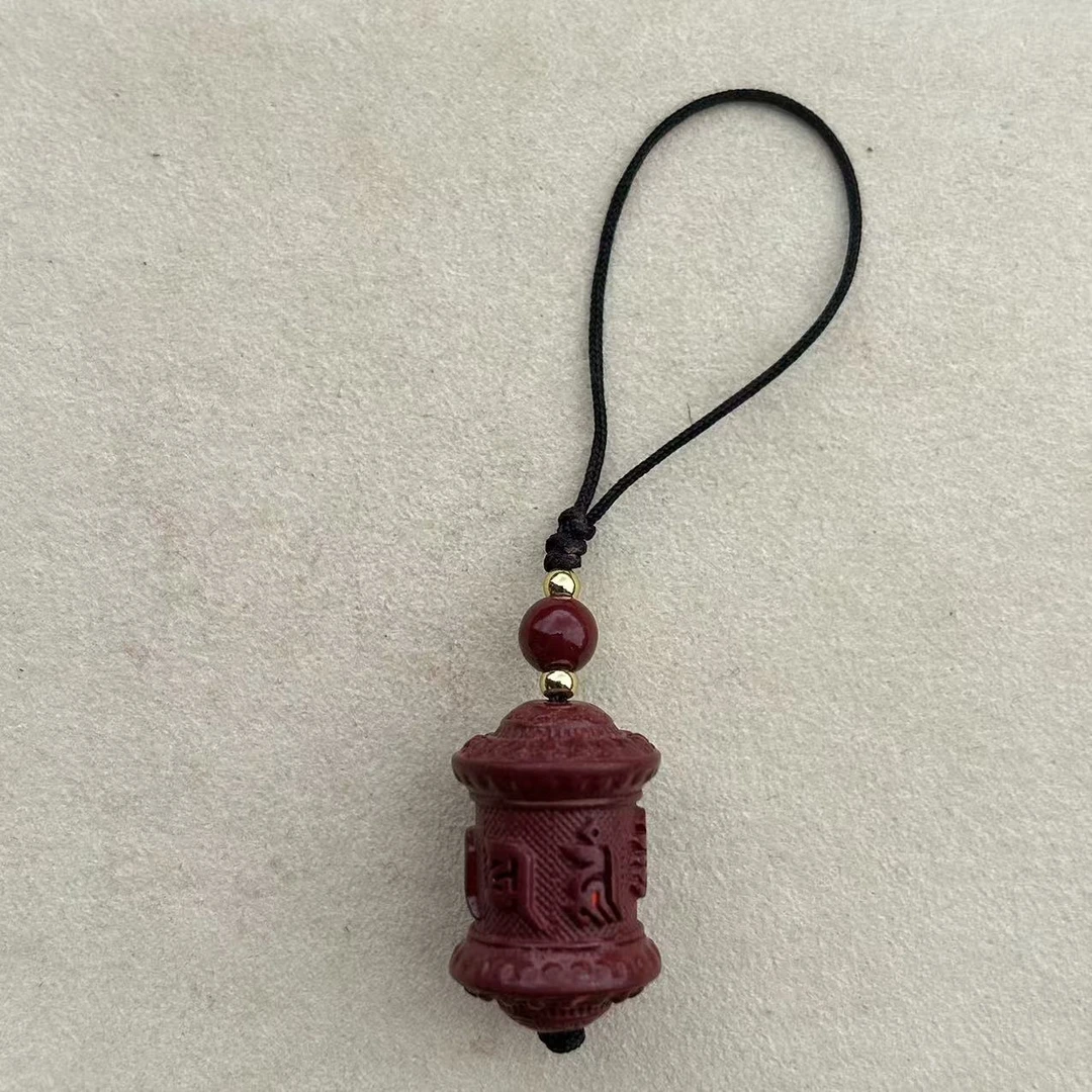 匪石OFTHEHEART专属 Z莎莎走过仪式六字真言赚金筒挂坠