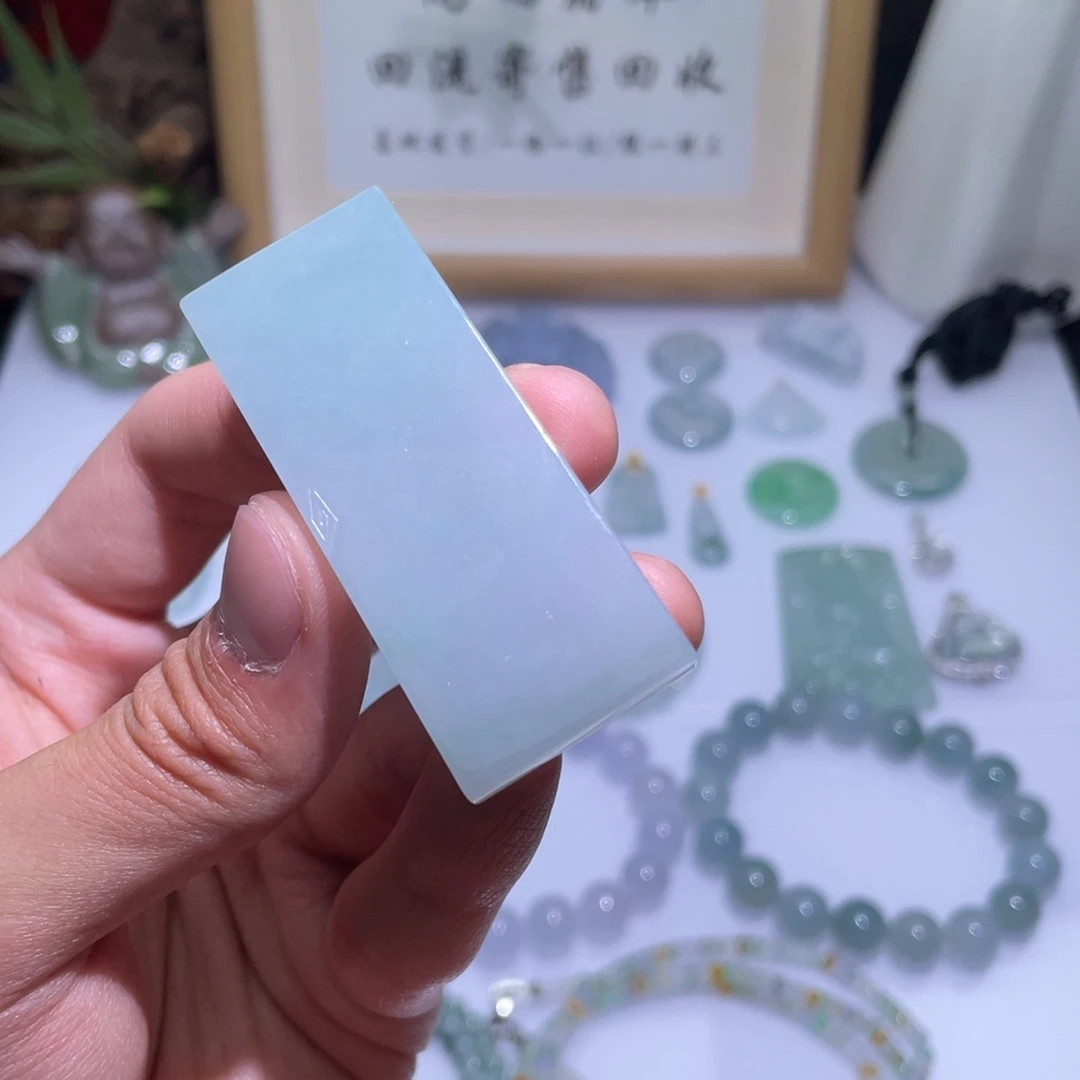 翡翠未镶嵌颈饰吊坠5