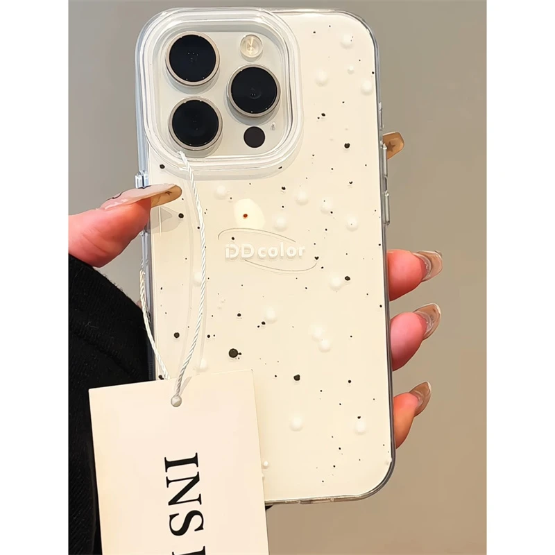 适用iphone16promax简约15pro创意14pro韩系个性13防摔硅胶手机壳