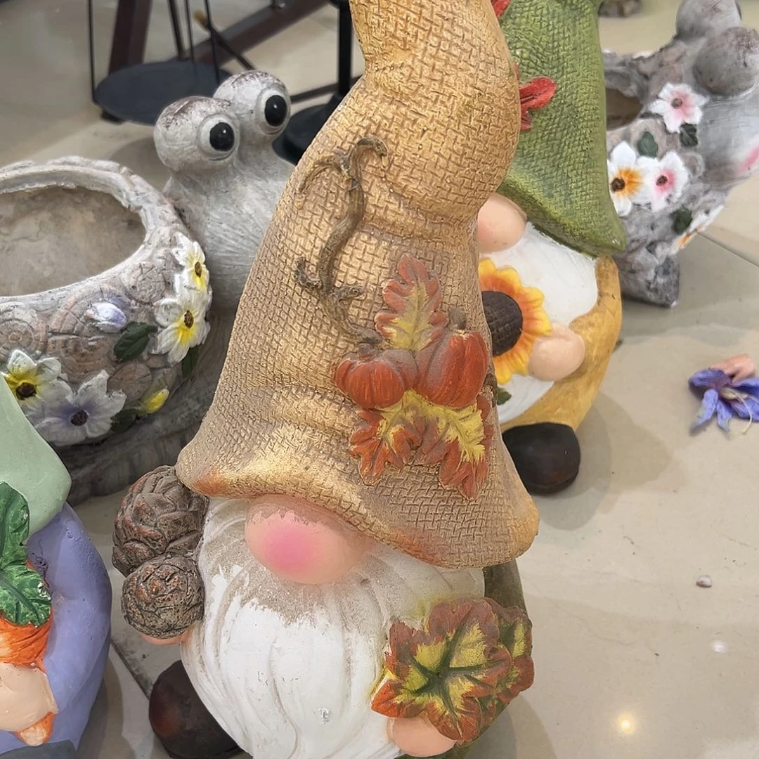 花园摆件红红火火