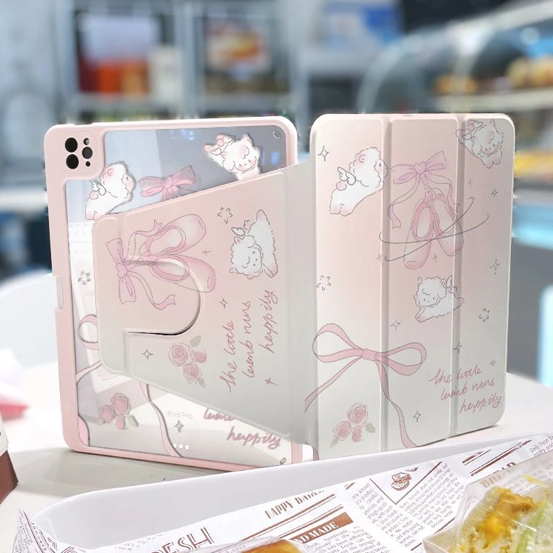 三只小羊适用苹果iPadA16平板保护套2025款11寸华为平板壳小米pad