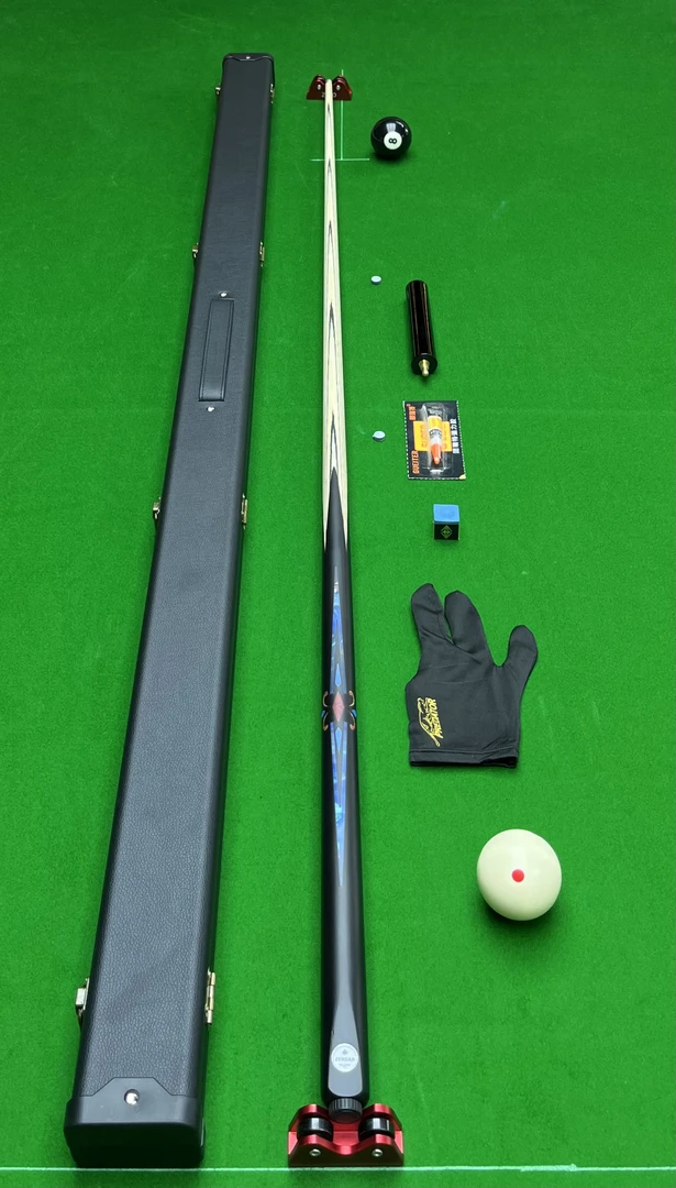 合成机雕斯诺克小头一体通杆会员杆