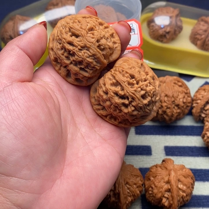 蛇***哥文玩核桃把件水龙纹