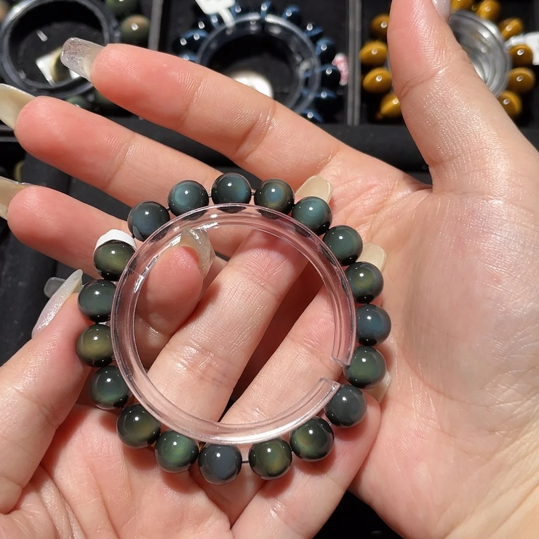 未镶嵌黑曜岩手链