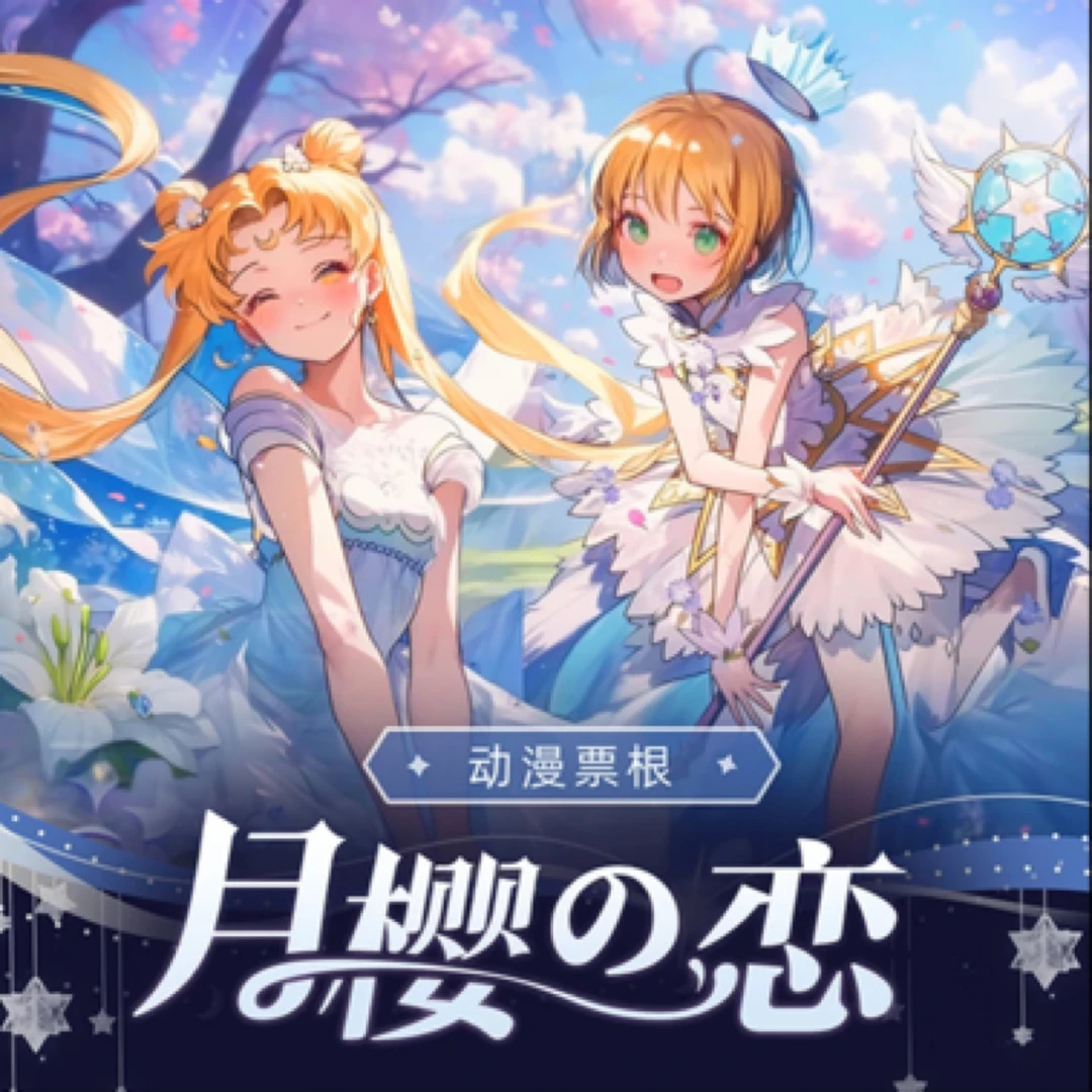 【LARK拉卡】月樱之恋系列-动漫票根